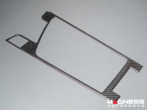 Alfa Romeo Giulia Center Console Cover Trim - Carbon FIber - Flexible / Self Adhesive Alfa Romeo Giulia Center Console Cover Trim - Carbon FIber - Flexible / Self Adhesive